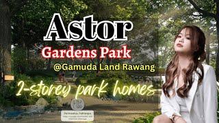 Astor Gardens Park Rawang double-storey link house by Gamuda Land. Freehold & Individual title.