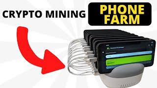 I Built This DePin Crypto Mining Phone Farm + Free Giveaway!