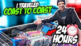 INSANE $5,000 WALMART POKEMON CARDS SHOPPING SPREE (DRIVNG THE EAST COAST)