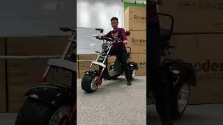 Citycoco chopper three wheel electric scooter eRoller +8613632905138