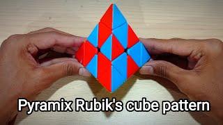 Pyramix Rubik's cube crazy Pattern solve hk cuber 