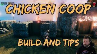 Valheim chicken coop tips (one built, one "free")