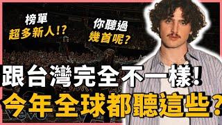 眾多新人崛起的一年！2024年全球最多人聽的前10首歌，你聽過幾首呢？｜OMIO_BEN