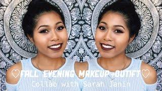 Fall Vampy Makeup+Outfit Collab w/ SARAH JANIN | JazzyAaliyah