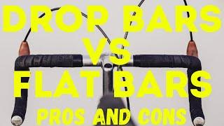 Drop Bars Vs Flat Bars: Pros and Cons