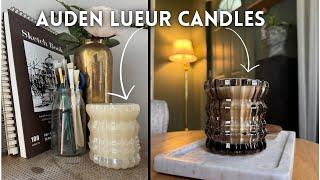 XO Macenna's Auden Lueur candles: worth the hype? + thrift haul