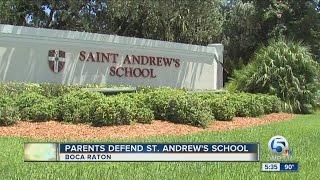 Parents defend St. Andrew's school