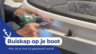 FlevoNautica: Een buiskap op maat: Zo wordt jouw boot helemaal af! ️