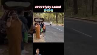 Kawasaki z900 flyby public reaction lauded sounds full system #z900 #motovlog #rider #biker #zx10r