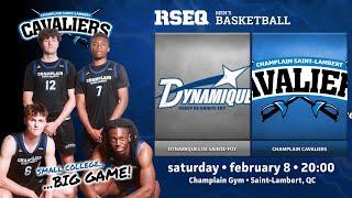 RSEQ Basketball masculin  Sainte-Foy @ Ch.-St-Lambert [2025-02-08]