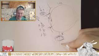 Tips for Drawing Facial Features | Pencil Artist LiveStream