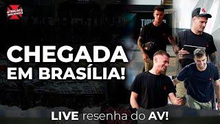 DIRETO DE BRASÍLIA! ACOMPANHE A CHEGADA DA DELEGAÇÃO DO VASCO NA VÉSPERA DO JOGO CONTRA O PALMEIRAS!