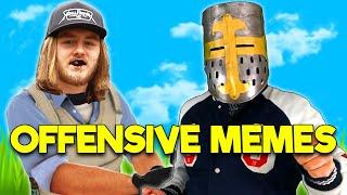 FUNNY OFFENSIVE MEMES w/ SwaggerSouls, Grizzy, McNasty & Yumi