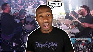 Terry Baker and Harold Brown Drum Cam from The Kingdom Tour (DRUMMER REACTION)