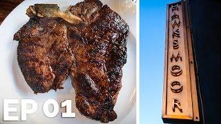 THE BEST STEAK IN LONDON | FOOD BUSKER | John Quilter