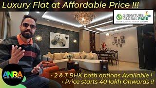 Luxury 3BHK Sample Flat Signature Global | Sohna Road | New Gurgaon | Pataudi Rd | Dwarka Expressway