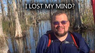 Florida Man Hiking Solo In Swamp Water: Florida Trail Day Two