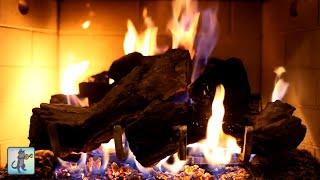 ️ Cozy Winter Fireplace ️ Burning Fireplace, Crackling Fire Sounds & Relaxing Guitar Music