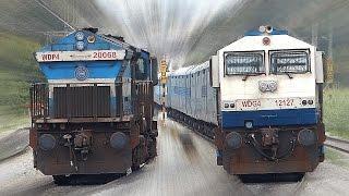 Unlimited CROSSING Trains | INDIAN RAILWAYS