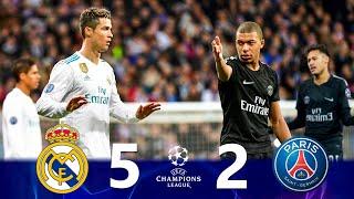 Highlights "Real Madrid 5-2 PSG"(RONALDO DOMINATION!) | UCL 2018 Full HD 1080i