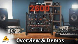 Behringer 2600 First Demos and Overview