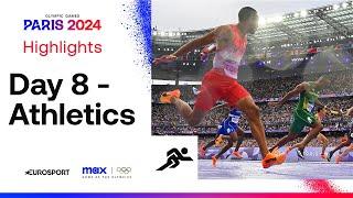 SPEED KILLS!  | Athletics Paris 2024 Day 8 Highlights | #Paris2024 #Olympics