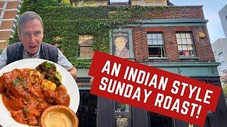 Eating an INDIAN SUNDAY ROAST for the FIRST TIME!