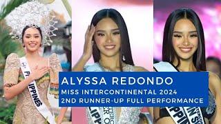 FULL PERFORMANCE | Miss Philippines at Miss Intercontinental 2024 | Alyssa Redondo