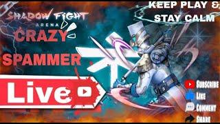 Confronting the Chaos in Crazy Spammer's Live Stream of Shadow Fight 4: Arena New Vampire Event