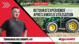 Il a Utilisé les Pneus de Tracteur Radiaux Alliance "Agri Star ll" pendant 8 mois ! Opinion?