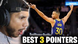 Steph Curry's Best 3 Point Shots Reaction!