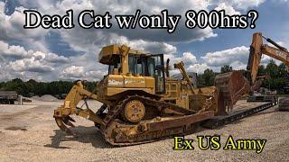 Ex US Army Caterpillar D6R dozer is dead with only 800 hours? I may of messed up big buying this!