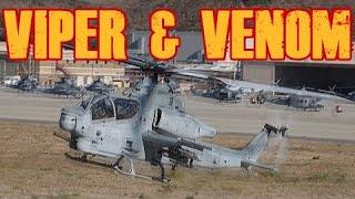 USMC Venom, Viper Helicopters Shipboard Landing Training USS Somerset LPD 25 Airailimages