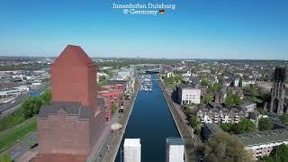 Innenhafen Duisburg - Germany (4K drone footage)