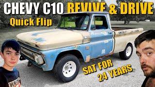 Sitting 24 Years-Will This C10 SHORTBED Run and Drive Again?