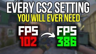 The BEST CS2 Optimization Video EVER (NVIDIA, LAUNCH OPTIONS AND MORE)