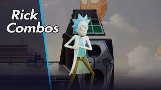 MultiVersus - Day 1 Rick Combos