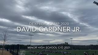 David Gardner Jr. c/o 2021 RB Minor High School