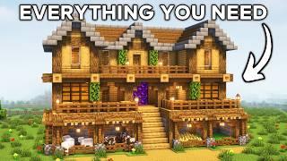 Minecraft: Best Survival House Tutorial