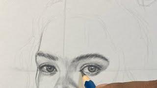 Lets draw - A random portrait using Apsara pencil #art #trending #portrait