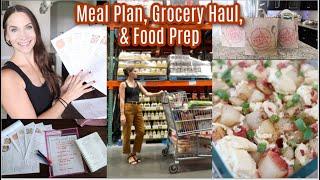 Fall Meal Plan, Costco Grocery Haul & New at Trader Joes Grocery Haul! With A Little Meal Prep Cooki