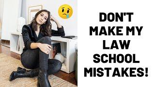 What I Wish I Had Known Before Starting Law School | My Law School Mistakes and How to Avoid Them