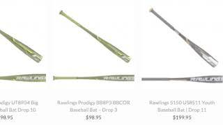 Rawlings Bats | Baseball Bargains