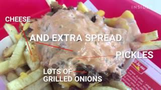 This is what Animal Style means at In-N-Out Burger