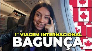 COMO É VOAR AIRCANADA! Dicas Primeira viagem Canadá Guarulhos Toronto, review voo bagunçado