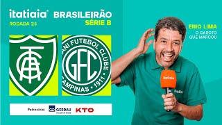 AMÉRICA X GUARANI AO VIVO NA ITATIAIA | REACT DA SÉRIE B DO CAMPEONATO BRASILEIRO 2024