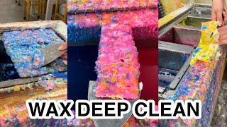 full candle making vat deep clean!!! | scrapey scrapey