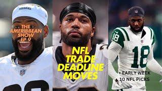 NFL Trade Deadline The Ameribbean Show | Ep 9 Washington Commanders, Denver Broncos and LA Rams #nfl