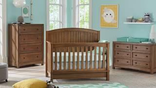 Bristol 4-in-1 Convertible Crib | Baby Furniture Sets | Kolcraft Baby