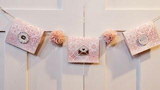  DIY Valentine's Bunting Banner – Easy Cardstock Craft Tutorial ️